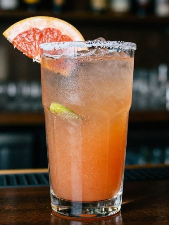 Ginger Beer Paloma Mocktail