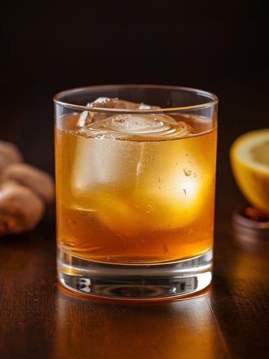 Honey Ginger Scotch Cocktail