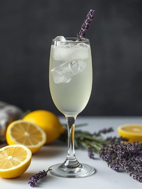 Lavender French 75 Mocktail