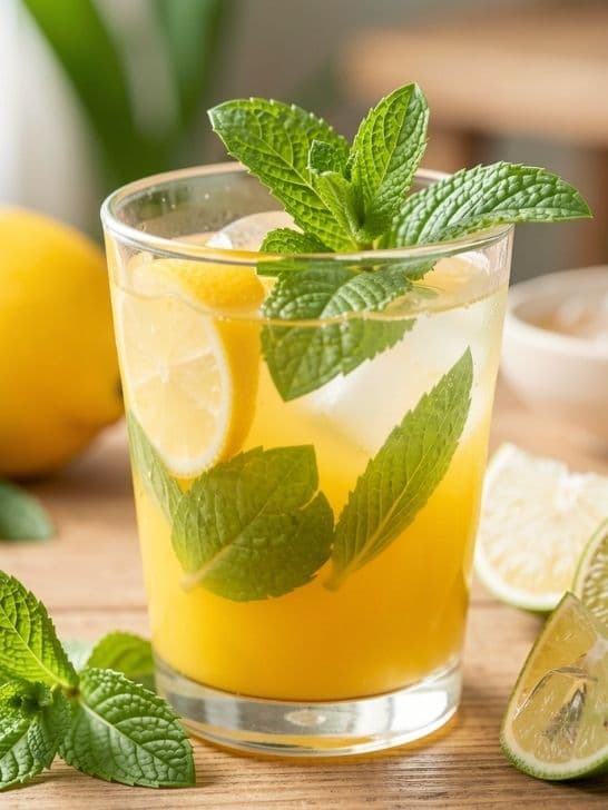 Mango Mint Spring Cooler
