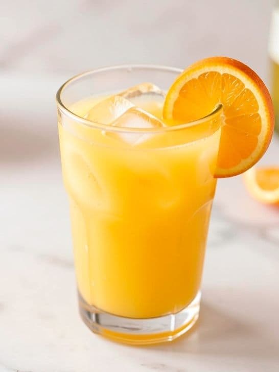 Orange Juice Tonic Water Mocktail