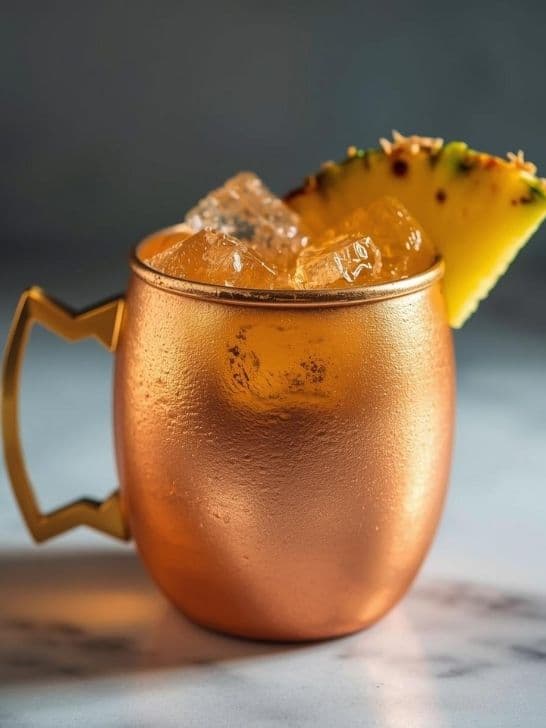 Pineapple Moscow Mule