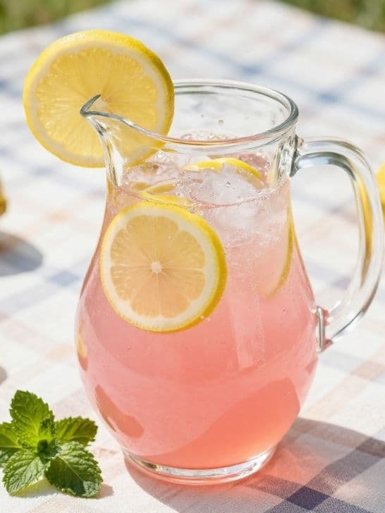 Pink Lemonade Party Pitcher