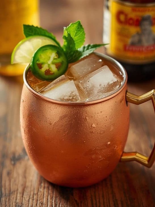 Spicy Jalape&ntilde;o Moscow Mule