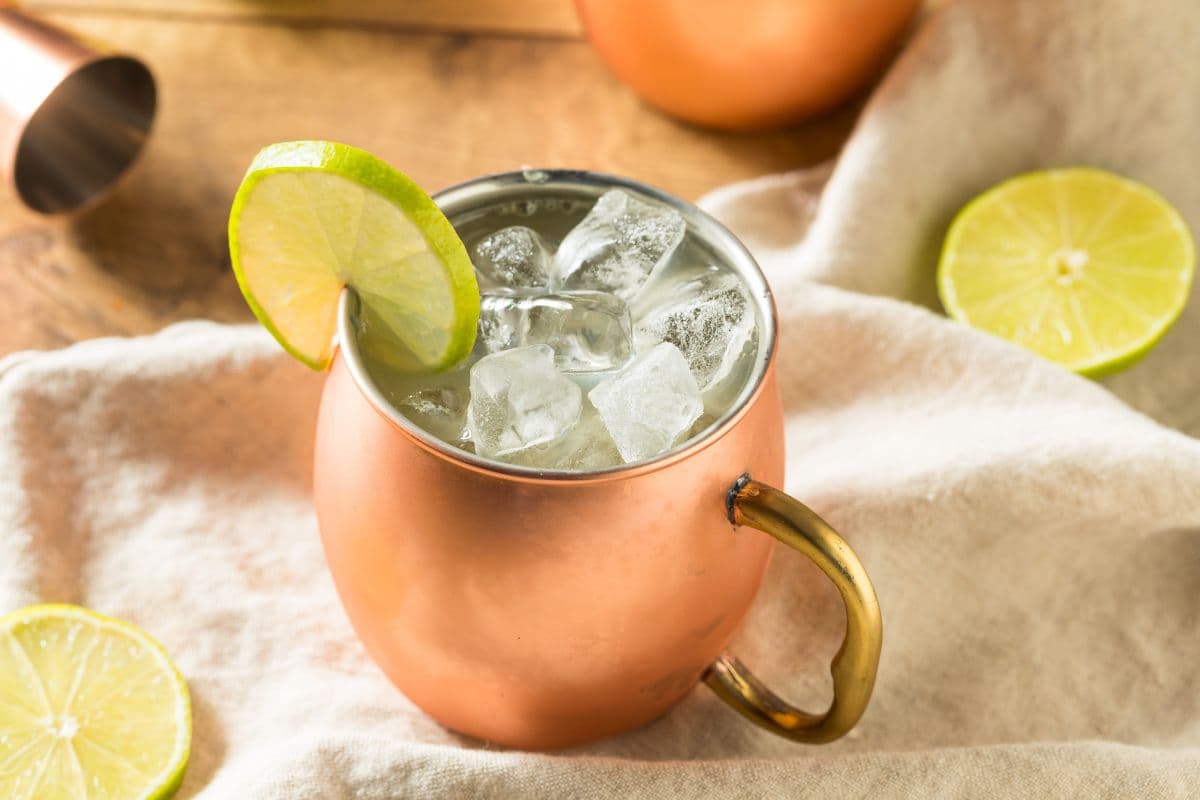 Moscow Mule Vodka Cocktail 