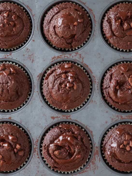 Moist Chocolate Cupcakes from Scratch