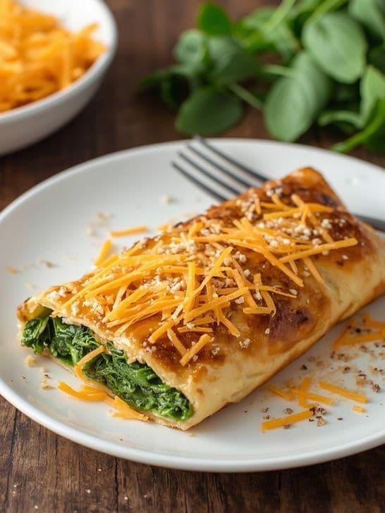 Savory Spinach & Cheese Toaster Strudel